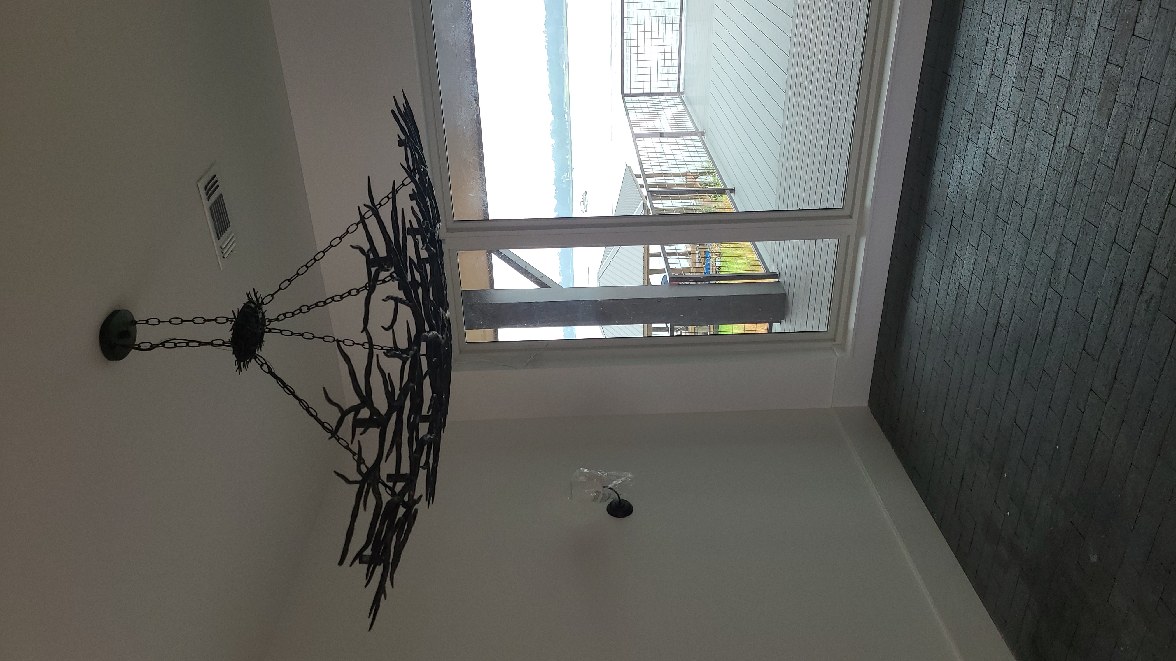 Custom lake home exterior construction